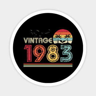Vintage 1983 Limited Edition 38th Birthday Gift 38 Years Old Magnet